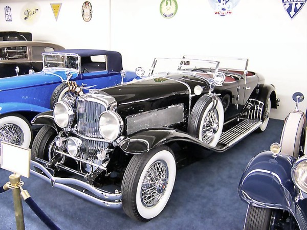 Model J Duesenberg car built in 1929